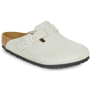 Birkenstock  Boston LEVE Corduroy Antique White  Nazuvky Béžová