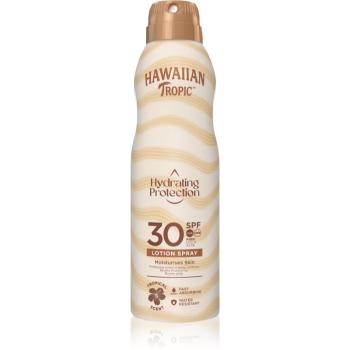 Hawaiian Tropic Hydrating Protection Lotion Spray opaľovací sprej SPF 30 177 ml