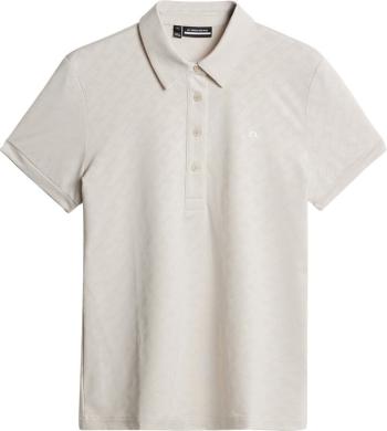 J.Lindeberg Alaya Jacquard Moonbeam L Polo košeľa