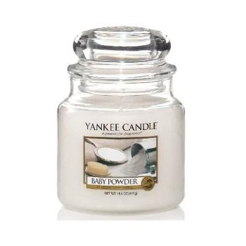 Yankee Candle Aromatická sviečka Classic strednej Baby Powder 411 g