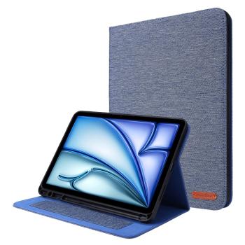 FABRIC Zaklápací kryt pre Apple iPad Air 11 2025 / Air 11 2024 modrý