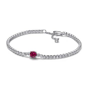 Pandora Brățară fermecătoare din argint cu cristal Timeless 592403C01 20 cm