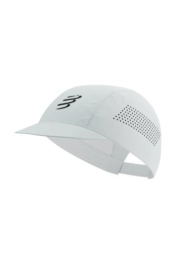 Šiltovka Compressport Pro Racing biela farba, jednofarebná, XHWU732