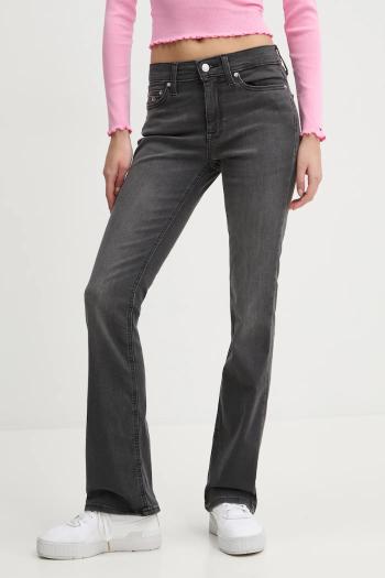 Rifle Tommy Jeans dámske, stredne vysoký pás, DW0DW19570