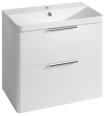 AQUALINE - DENEB umývadlová skrinka 60,5x55x34,5cm, biela mat DN264