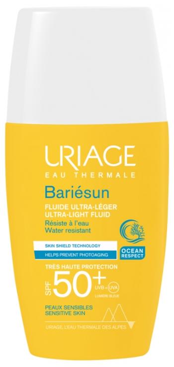 Uriage Pleťový fluid na opaľovanie SPF 50+ Bariesun (Ultra-Light Fluid) 30 ml