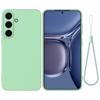RUBBER Ochranný obal pre Samsung Galaxy S25+ 5G zelený