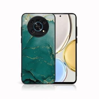 MY ART Ochranný kryt pre Honor Magic4 Lite 5G GREEN MARBLE (145)