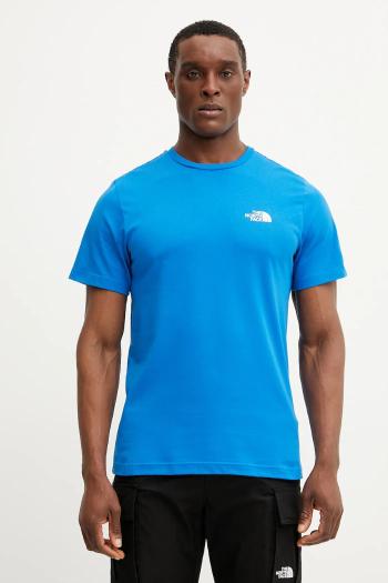 Tričko The North Face Simple Dome pánske, jednofarebné, NF0A87NGT4S1