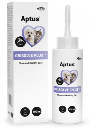 Aptus Orisolve Plus roztok na čistenie uší pre psy a mačky 100ml