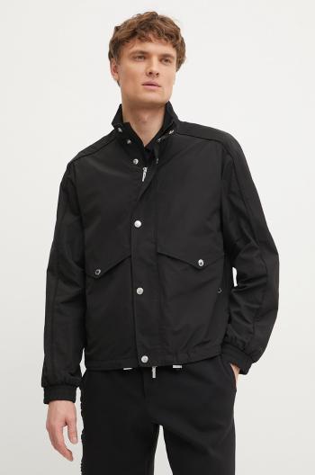Bunda Michael Kors čierna farba, prechodná, CR5208EBB0