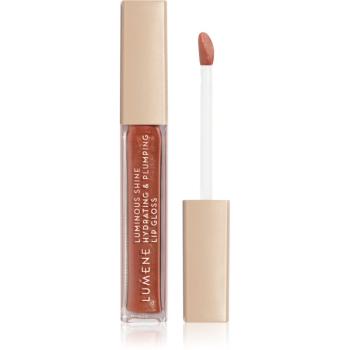 Lumene Luminous Shine hydratačný lesk na pery odtieň 8 Sunset Glow 5 ml