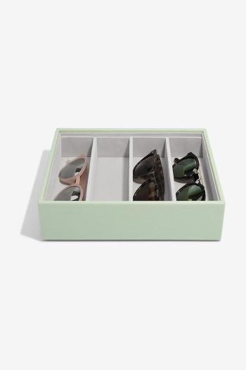 Organizér na okuliare Stackers zelená farba