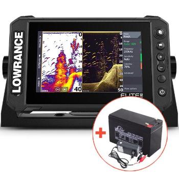 Lowrance echolot elite fs 7 so sondou active imaging 3v1