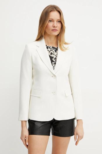 Sako Weekend Max Mara béžová farba, jednoradové, jednofarebné, 2515041041600
