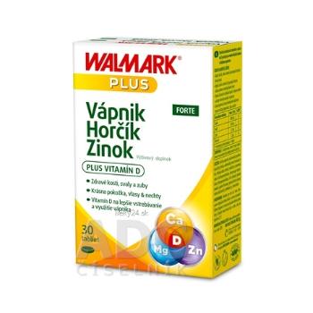 WALMARK Vápnik Horčík Zinok FORTE