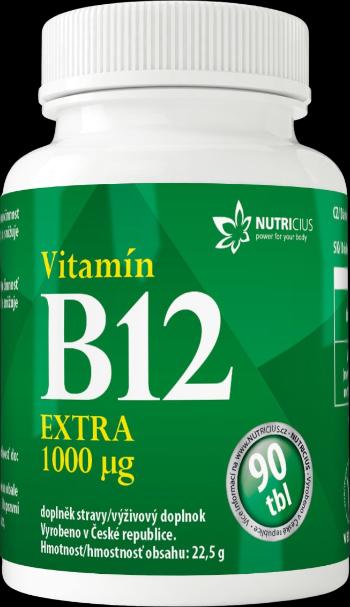 NUTRICIUS Vitamín B12 Extra 1000 μg 90 tabliet