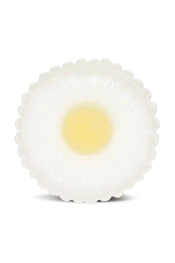 Hlboký tanier Sagaform Dagny 32 cm biela farba