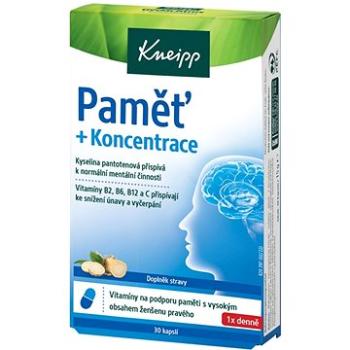 KNEIPP Pamäť a koncentrácia 30 tob. (4008233124384)