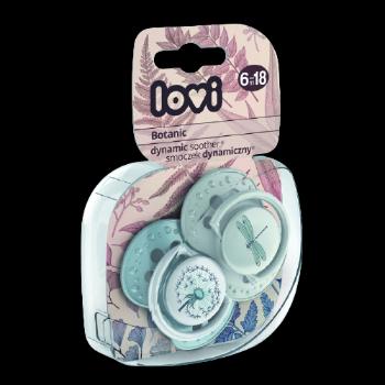 LOVI Dynamický utišujúci cumlík Botanic 6-18m 2 ks