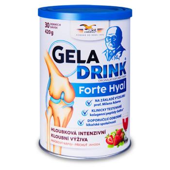 GELADRINK Forte Hyal nápoj jahoda 420 g