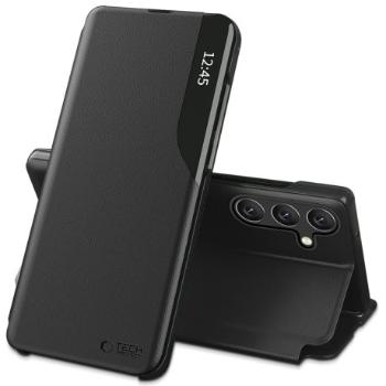 Tech-Protect Smart View knižkové puzdro na Samsung Galaxy A56 5G, čierne