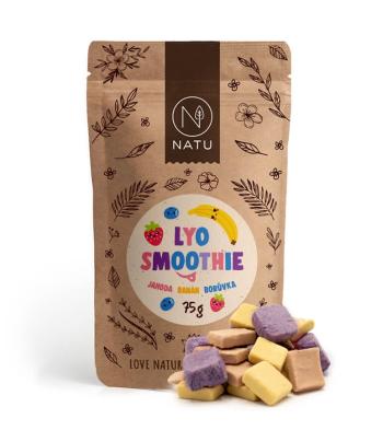 NATU Lyo Smoothie mix jahoda banán borůvka 75 g