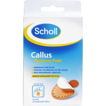 Scholl Odnímateľné podložky na odstránenie tvrdejkože