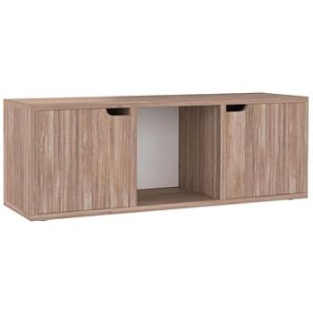 SHUMEE sivý dub sonoma 88,5 × 27,5 × 30,5 cm (338177)