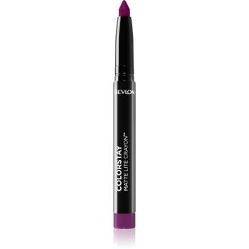 Revlon Cosmetics ColorStay™ Matte Lite Crayon matný rúž v ceruzke odtieň 012 On Cloud Wine 1,4 g