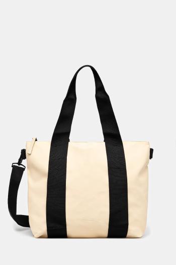 Taška Rains Tote Bag Micro W3 žltá farba, 14180