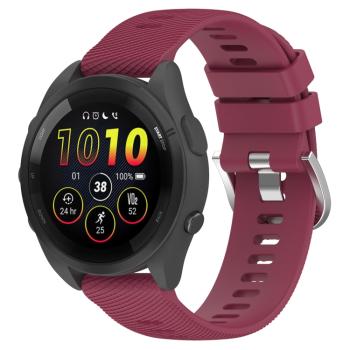 RUBBER Silikónový remienok Garmin Forerunner 265S bordový