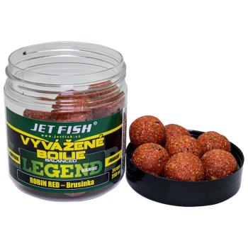 Jet fish vyvážené boilie legend range robin red brusnica 250 ml - 20 mm