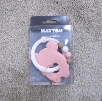 NATTOU Hryzačka silikónová BPA free Lapidou myška