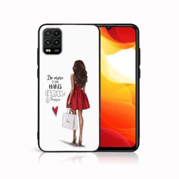 MY ART Silikónový obal Xiaomi Mi 10 Lite RED DRESS (137)