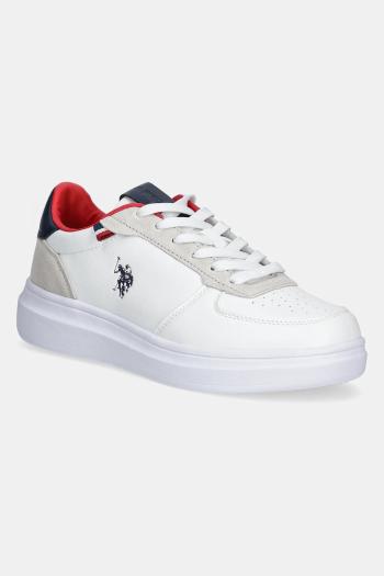Tenisky U.S. Polo Assn. CODY pánske, biela farba, CODY009M/5YS1