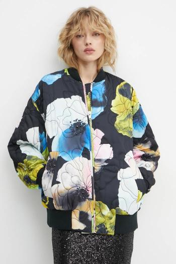Bunda Stine Goya dámsky, čierna farba, prechodná, oversize, SG-PS25-J011-2317