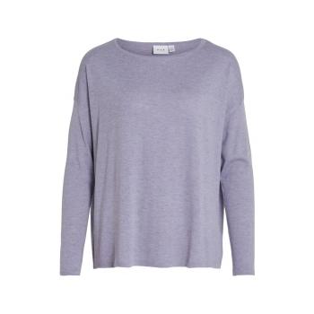 Vila  Noos Knit Abella L/S - Sweet Lavander  Svetre Fialová