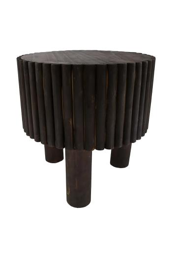 Stolík home & lifestyle hnedá farba