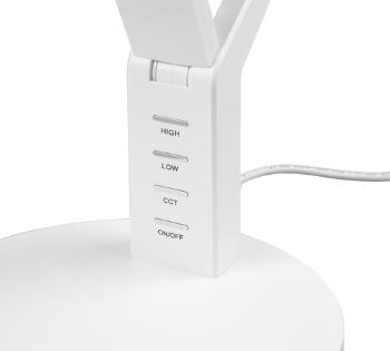 LED stolová lampa Trio Ava biela 523090131