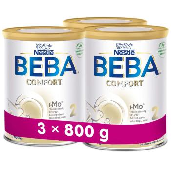 3x BEBA COMFORT HM-O 2 Mlieko pokračovacie, 800 g