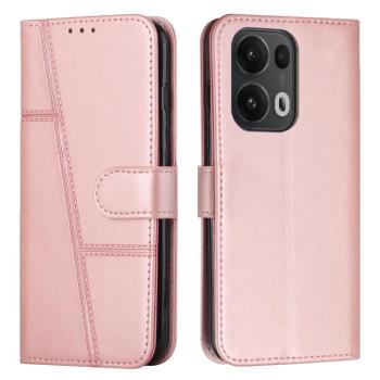 STITCHED Peňaženkový kryt pre Oppo Reno13 Pro 5G ružový