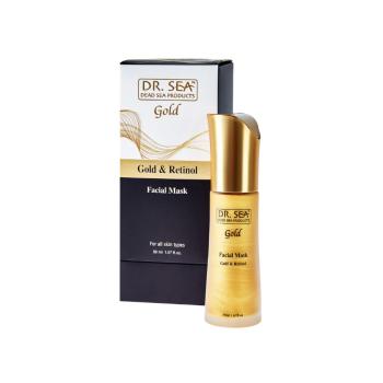 Pleťová maska na tvár Gold & Retinol - 50ml - Dr. Sea