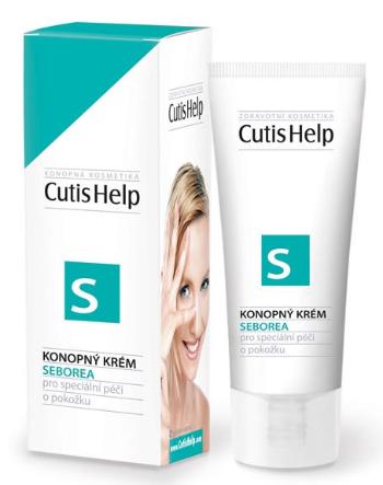 CUTISHELP SEBOREA konopný krém pri nadmernom mazotoku 30 ml