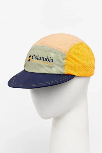 Šiltovka Columbia HERITAGE oranžová farba, s nášivkou