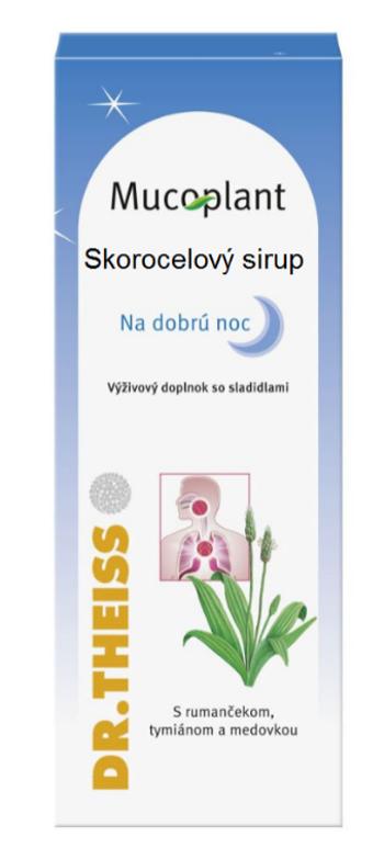 Mucoplant sirup na dobrú noc skorocelový 100 ml