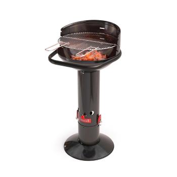 BARBECOOK BC-CHA-1007 LOEWY 45 SMALTOVANY GRIL NA DREVENE UHLIE, CIERNY, PRIEMER 43 CM.