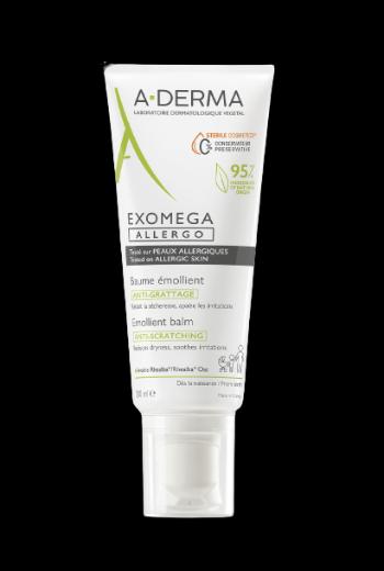 A-DERMA Exomega Allergo Emolienčný balzam pre suchú kožu so sklonom k atopii - sterilná kozmetika 200 ml