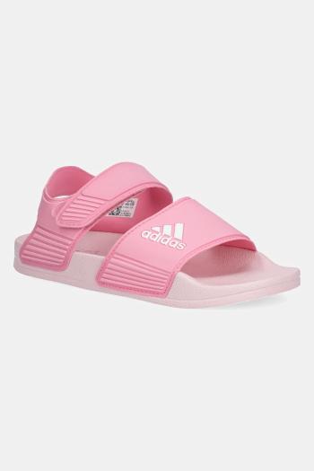 Sandále adidas ADILETTE SANDAL ružová farba, IH3634