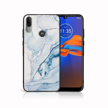 MY ART Silikónový obal Motorola Moto E6 Plus LIGHT BLUE (149)